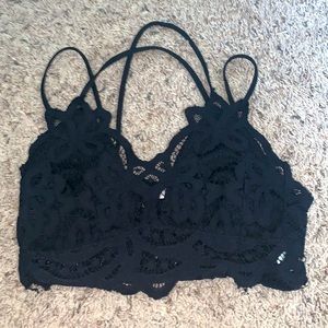 Women’s black bralette